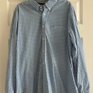 Tommy Hilfiger Blue Checkered Men's Shirt